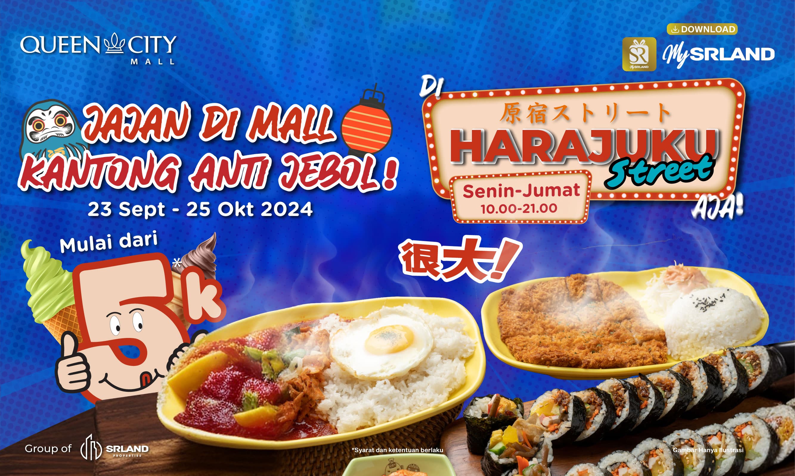 Promo Spesial di Harajuku Street, Queen City Mall: Kantong Anti Jebol!