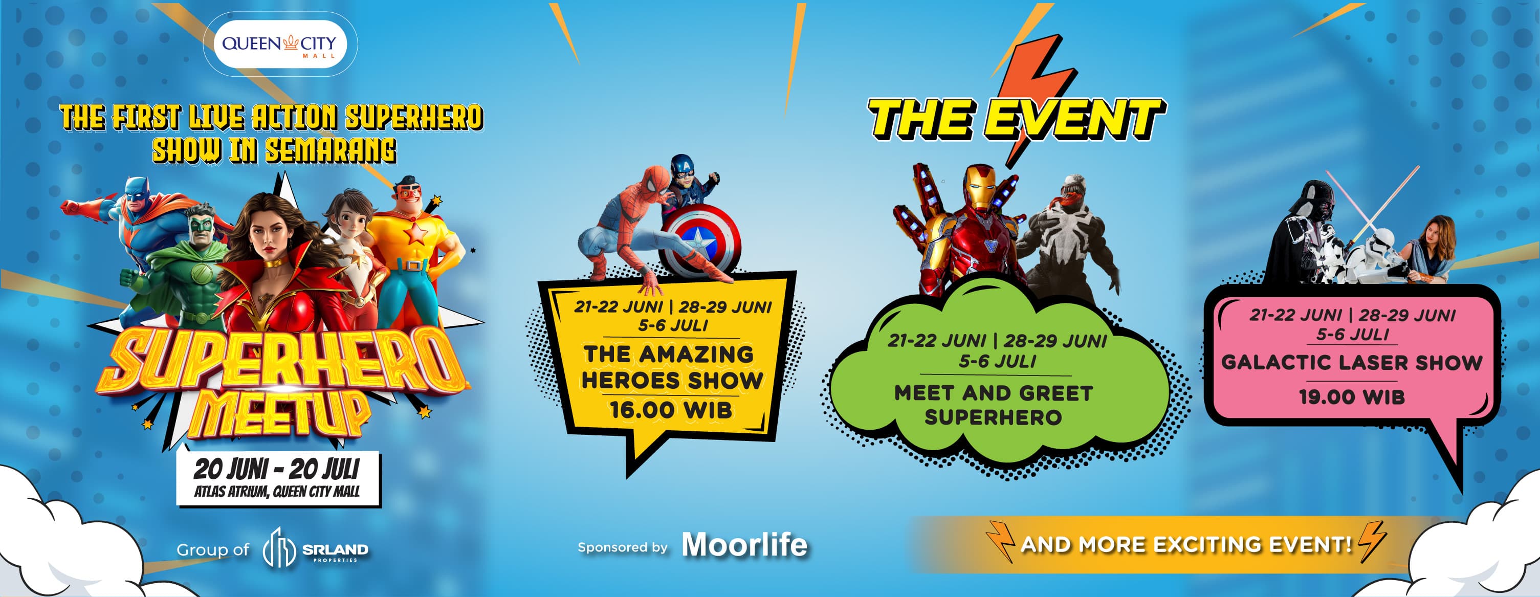 Super Heroes Meet Up